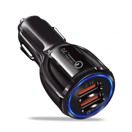 2 USB interface fast charging car charger,